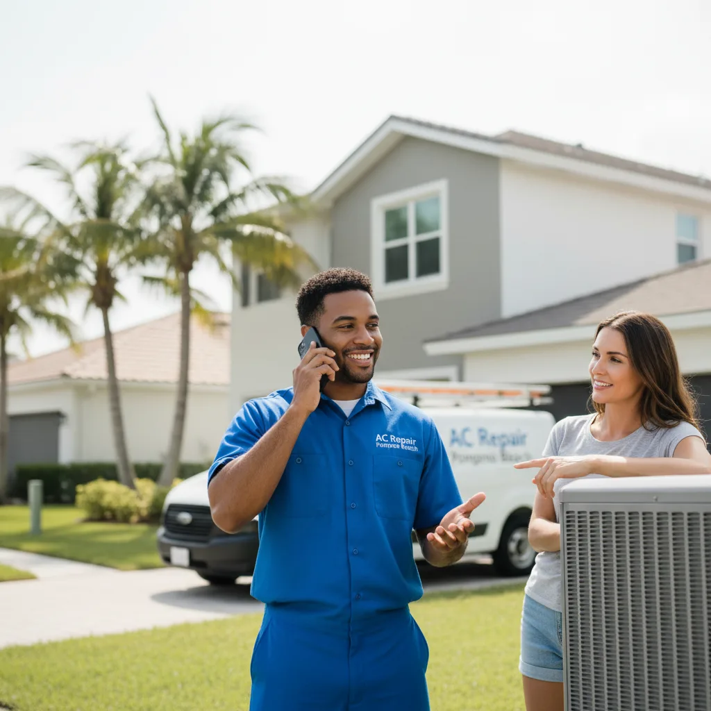 AC Repair Pompano Beach customer support in Carbon Cliff